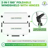 club car ds windshield